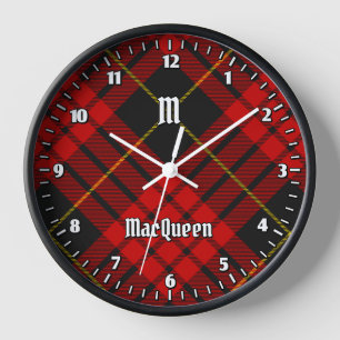 Clan MacQueen Tartan Uhr