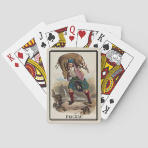 Clan MacRae Classic Scotland Bicycle Deck Spielkarten