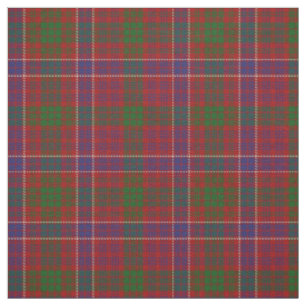Clan MacRae roter schottischer Tartan-kariertes Stoff