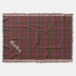 Clan MacRae Tartankarierte kundenspezifische Decke