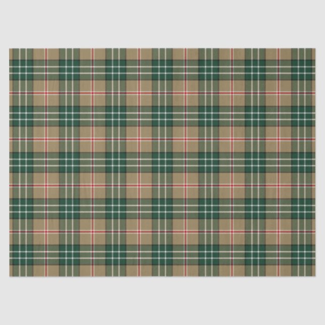 Clan MacShane Tartan Seidenpapier (Vorderseite)