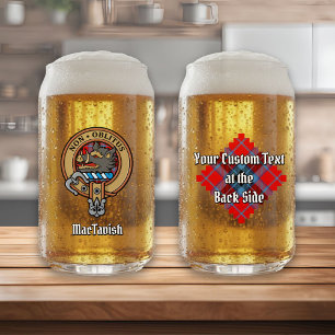 Clan MacTavish Crest sur Tartan