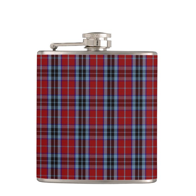 Clan MacTavish Tartan Flachmann (Vorderseite)