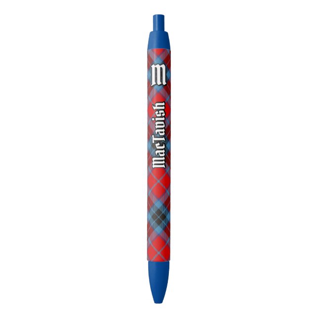 Clan MacTavish Tartan Kugelschreiber (Vorderseite Vertikal)