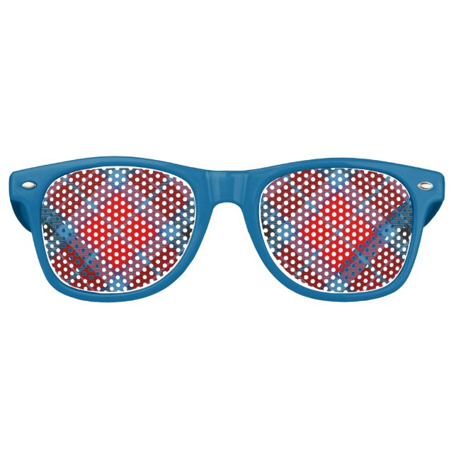 Clan MacTavish Tartan Partybrille (Vorderseite)