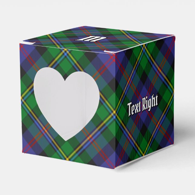Clan Malcolm Tartan Geschenkschachtel (Vorderseite)