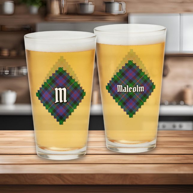 Clan Malcolm Tartan Glas (Von Creator hochgeladen)