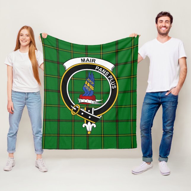 Clan Mar Tribe Tartan Kariert Fleecedecke (Beispiel)