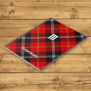Clan Marjoribanks Tartan Notizblock