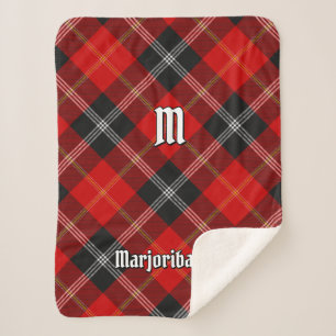 Clan Marjoribanks Tartan Sherpadecke