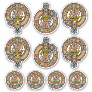 Clan Marjoribanks Wappen Sticker Set