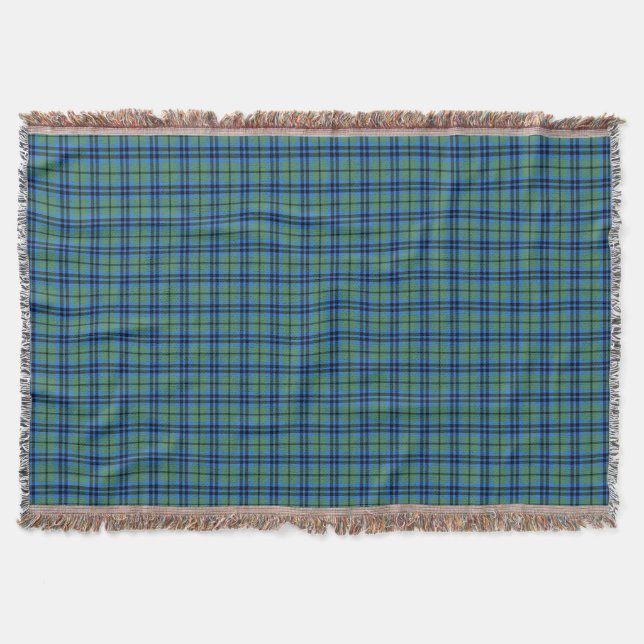 Clan Marshall Tartan Decke (Vorderseite)