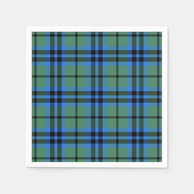 Clan Marshall Tartan Serviette (Vorderseite)