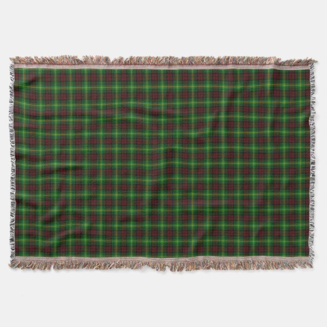 Clan Martin Tartan Decke (Vorderseite)