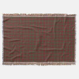Clan Maxwell Weathered Jagd Tartan Decke