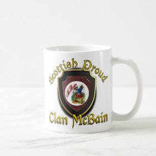 Clan McBain Scottish Fier Cups Mugs