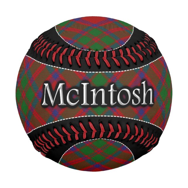 Clan McIntosh MacKintosh Scottish Dream Tartan Baseball (Vorderseite)