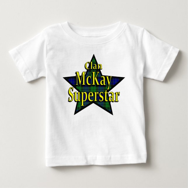 Clan McKay Superstar-Säuglings-T - Shirt (Vorderseite)