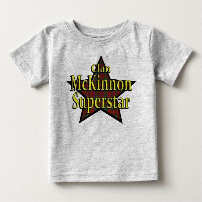 Clan McKinnon Superstar Säugling Bio Strampler (Vorderseite)