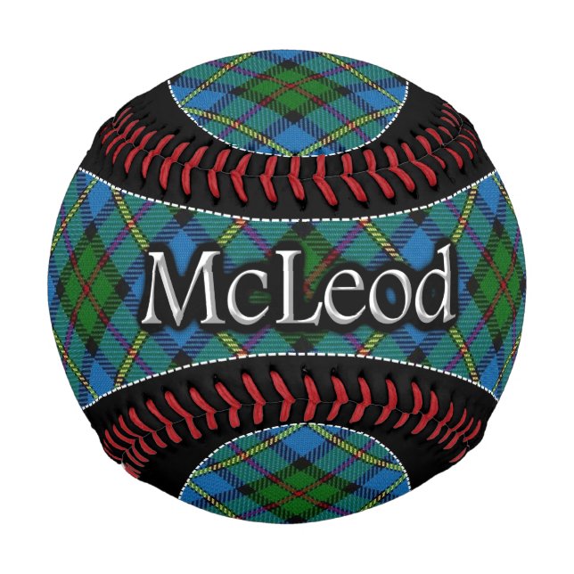 Clan McLeod MacLeod Scottish Dream Tartan Baseball (Vorderseite)