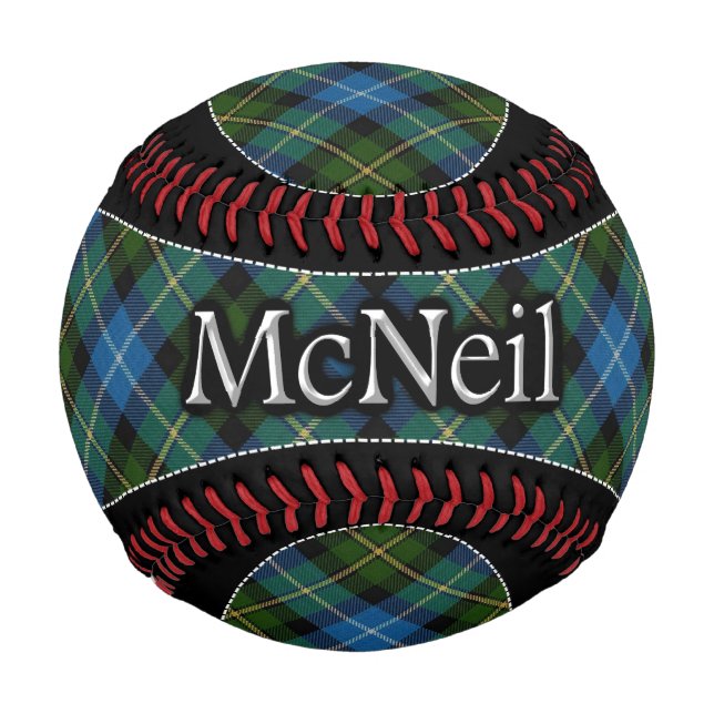 Clan McNeil MacNeil Scottish Dream Tartan Baseball (Vorderseite)