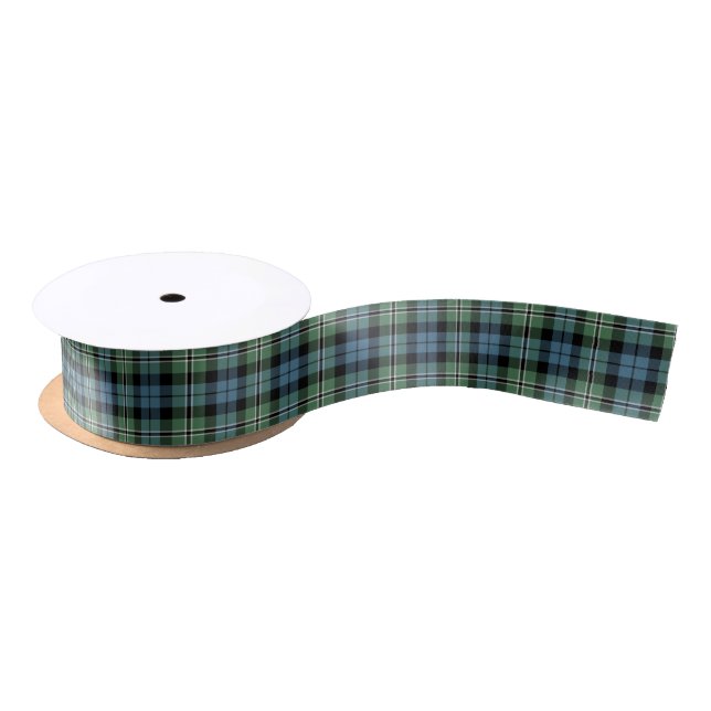 Clan Melville Tartan Satinband (Spule)