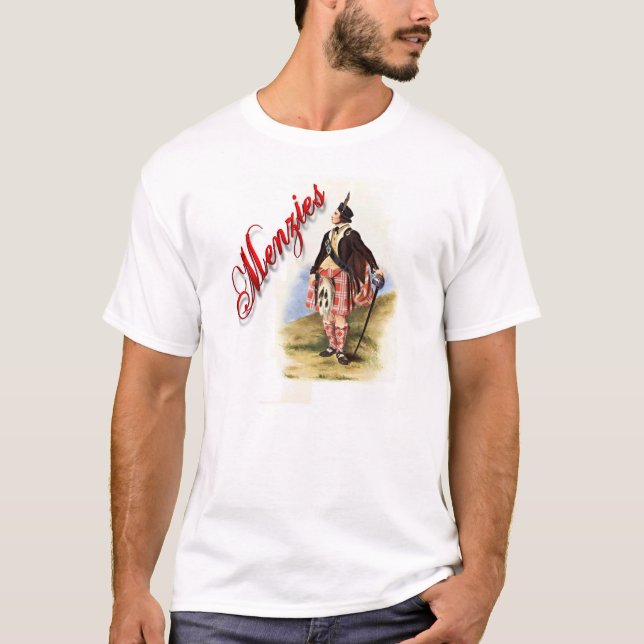 Clan Menzies schottisches TraumShirt T-Shirt (Vorderseite)
