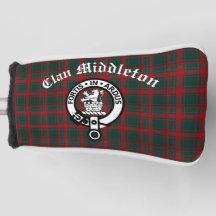 Clan Middleton Wappen Abzeichen und Tartan
