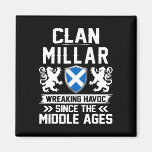 Clan Millar Scottish Family Scotland Mothers Day F Magnet
