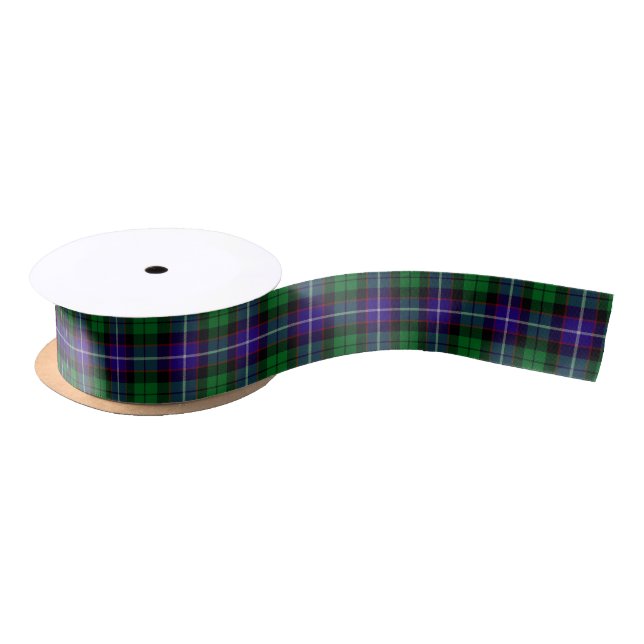 Clan Mitchell Tartan Satinband (Spule)