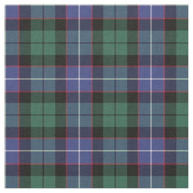 Clan Mitchell Tartan Stoff (Nahaufnahme)