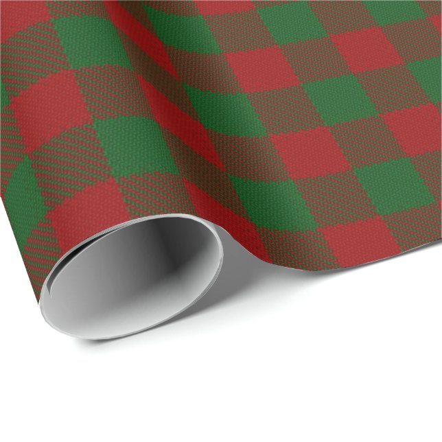 Clan Moncreiffe Moncrief Scottish Tartan Geschenkpapier (Rolleneckpunkt)