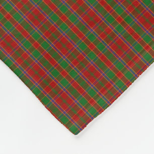 Clan Monro Tartan Fleecedecke