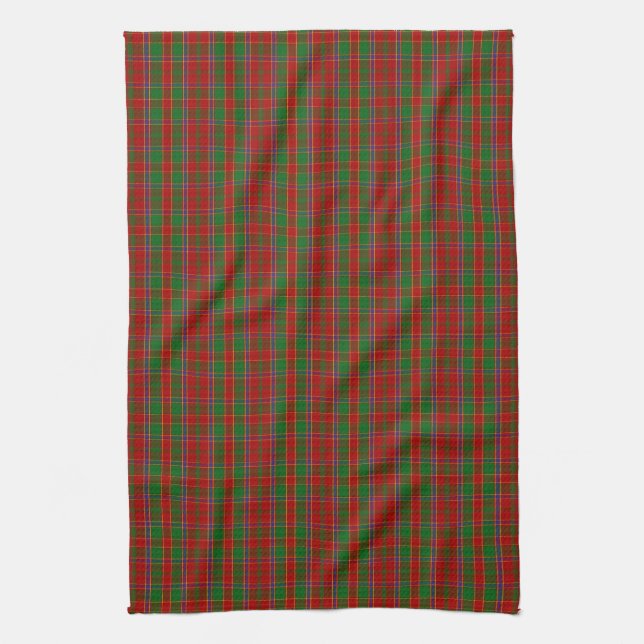 Clan Monro Tartan Küchentuch (Vertikal)