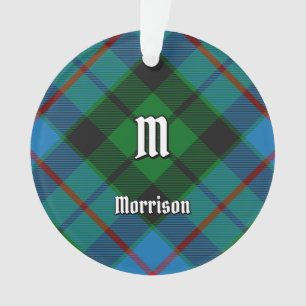 Clan Morrison Chasse Tartan Ornament