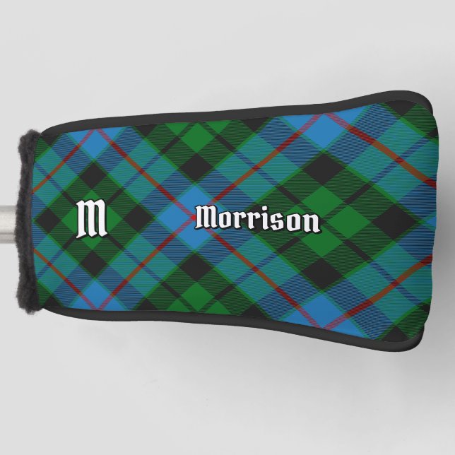 Clan Morrison Jagd Tartan Golf Head Cover Golf Headcover (Vorderseite)