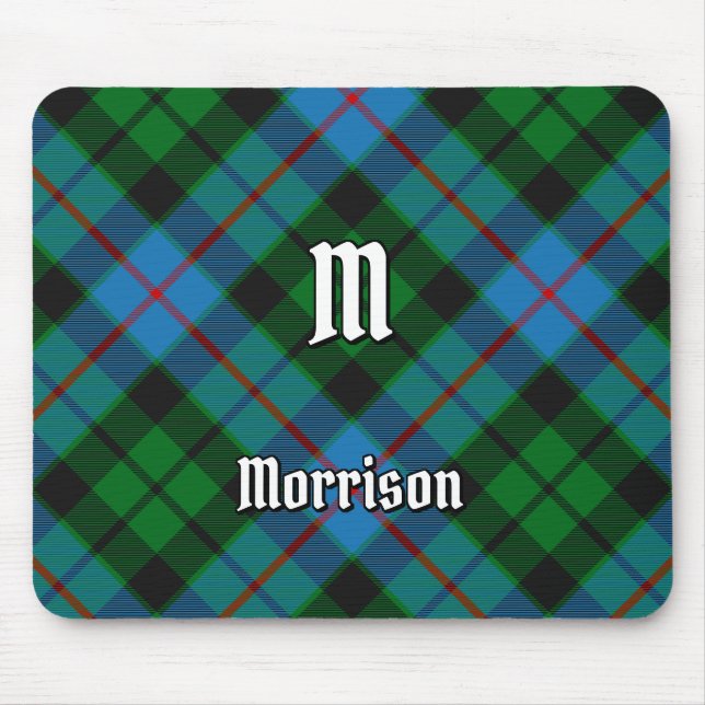 Clan Morrison Junting Tartan Mouse Pad Mousepad (Vorne)
