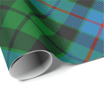 Clan Morrison Junting Tartan Wrapping Paper