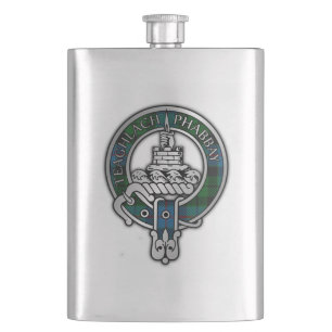 Clan Morrison Wappen & Jagd Flachmann