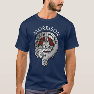 Clan Morrison Wappen & Tartan T-Shirt