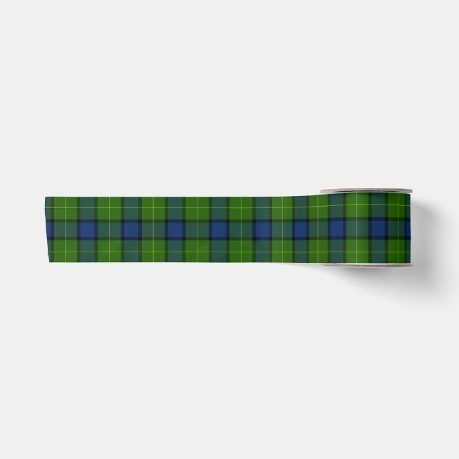 Clan Muir More Tartan Kariert Satinband (Vorderseite)