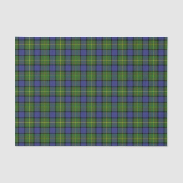 Clan Muir Tartan Seidenpapier (Vorderseite)