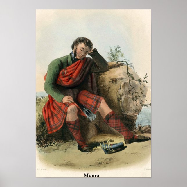 Clan Munro Poster (Vorne)