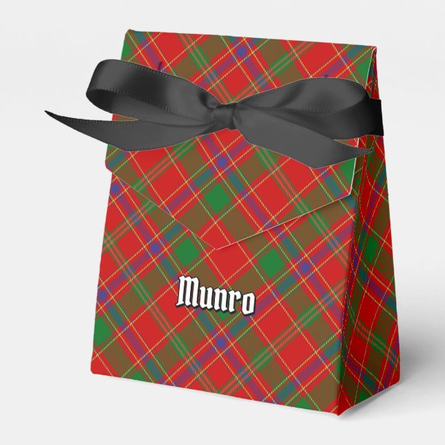 Clan Munro Tartan Geschenkschachtel (Vorderseite)