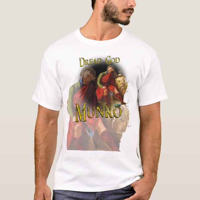 Clan Munro Tartan Scottish Dream T-Shirt (Vorderseite)