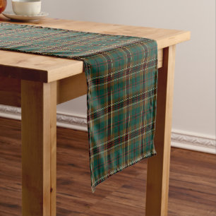 Clan Murphy Tartan Patan Irish Kariert Kurzer Tischläufer