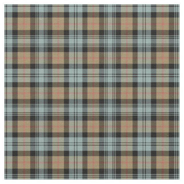 Clan Murray Weathered Tartan Stoff (Nahaufnahme)