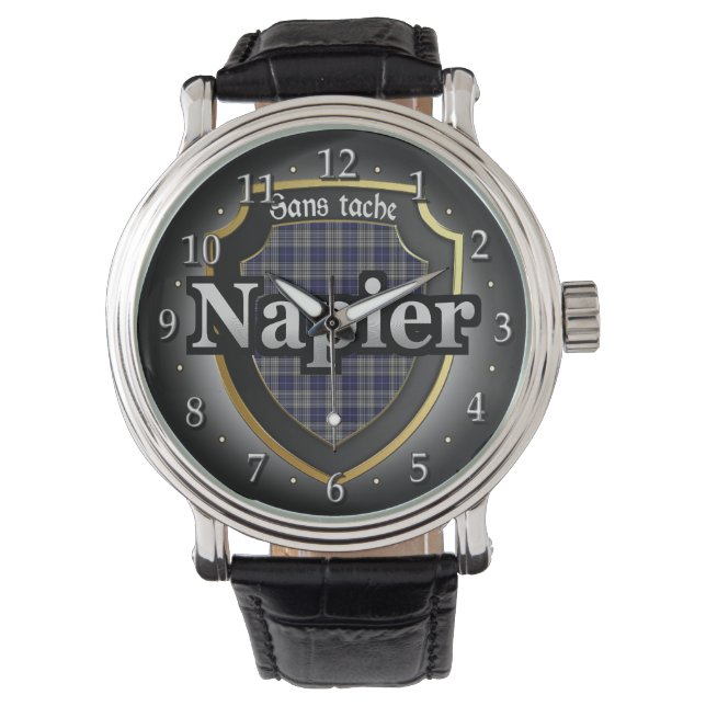 Clan Napier Scotland Celebration Watch Armbanduhr (Vorderseite)