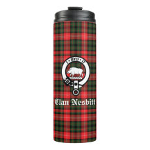Clan Nesbitt Wappen Abzeichen & Tartan Personalisi