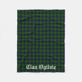 Clan Ogilvie Tartan Kariert Fleecedecke